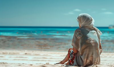 Bild 6 Entspannen am Strand von Djerba