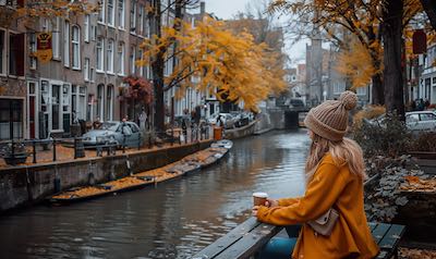 Tag 4 - utrecht altstadt kanal cafe niederlande reise